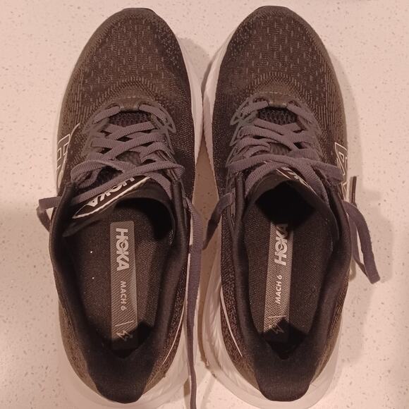 Hoka Womens Running Shoes W Mach 6 Wide Size 8D - Picture 5 of 9